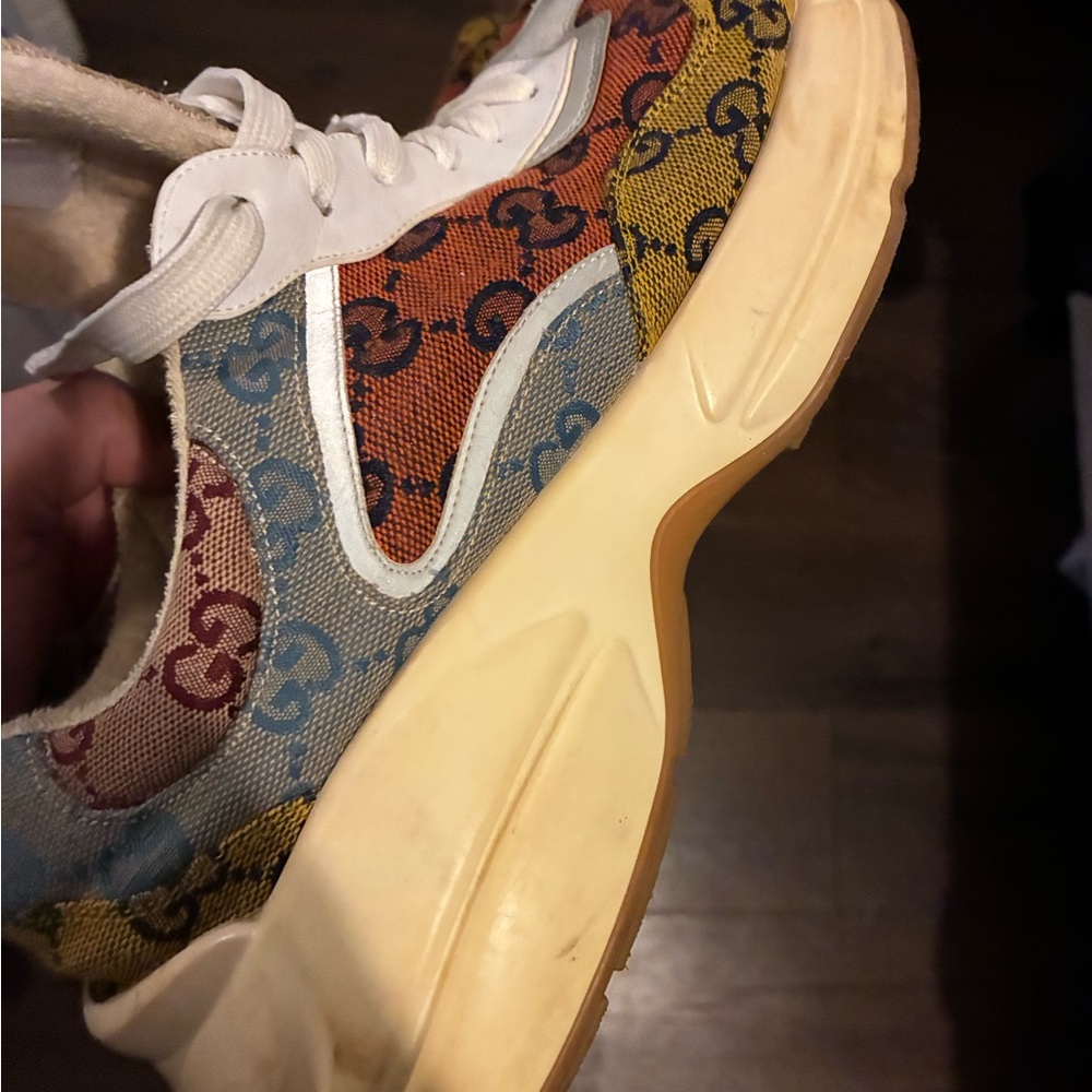 Gucci Tan Sole Sneakers